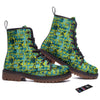 Surfing Graffiti Print Pattern Work Boots-grizzshop