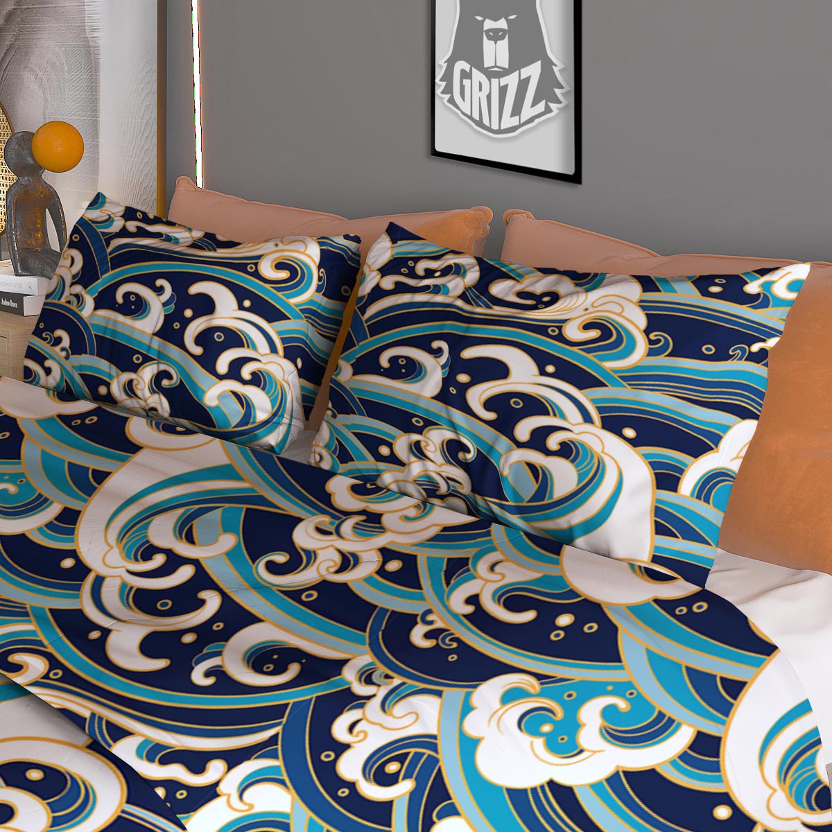 Texas Flag Print Duvet Cover Bedding Set