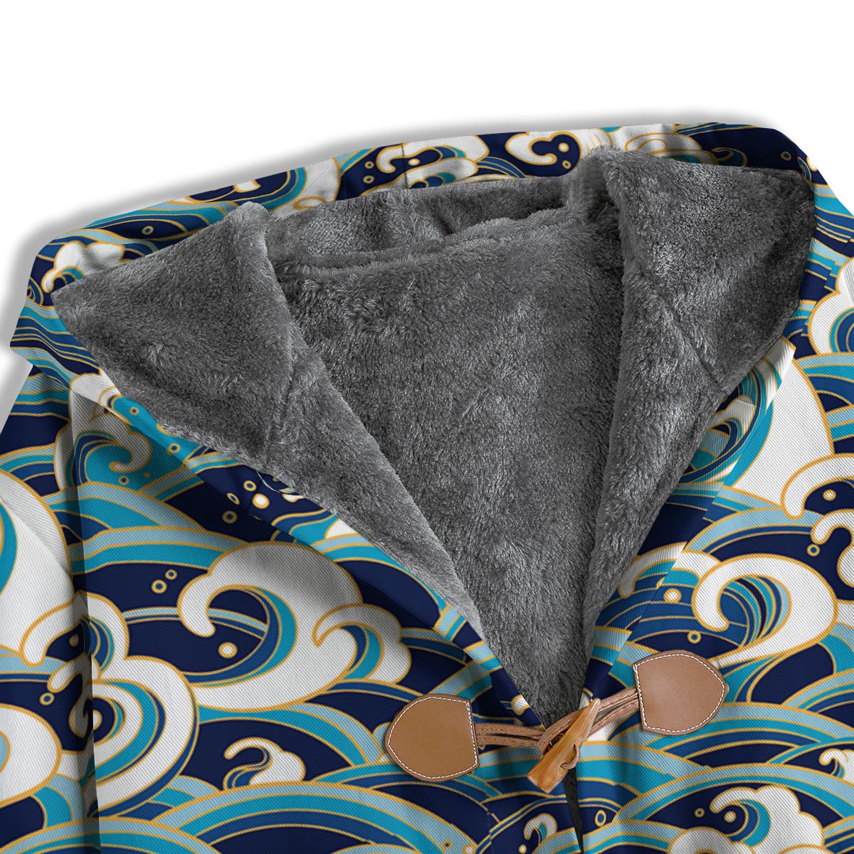 Surfing Sea Wave Print Pattern Men's Windbreaker Jacket-grizzshop
