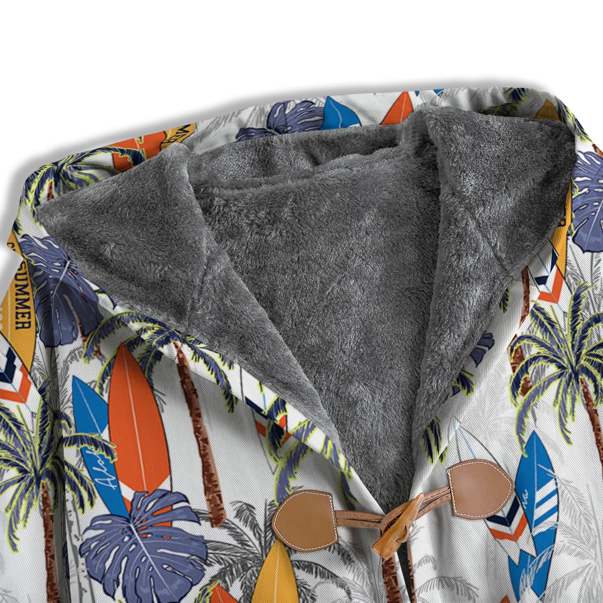 Surfing Summer Print Pattern Men's Windbreaker Jacket-grizzshop