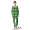 Surfing Graffiti Print Pattern Kid's Pajamas-grizzshop