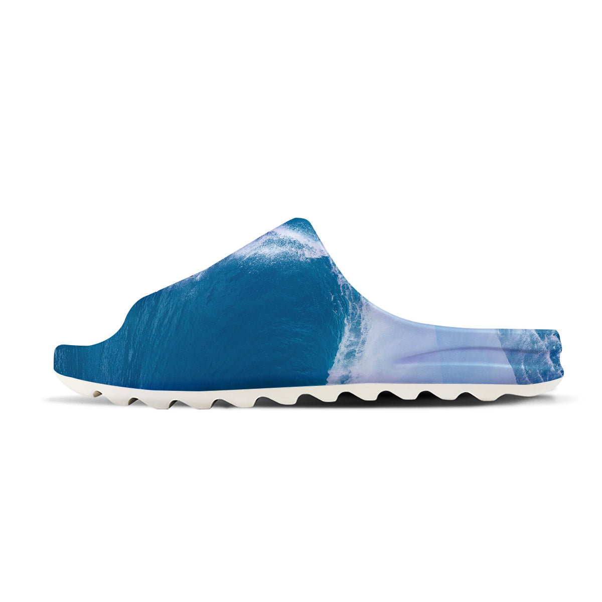 Surfing On Sea Print Sandals-grizzshop