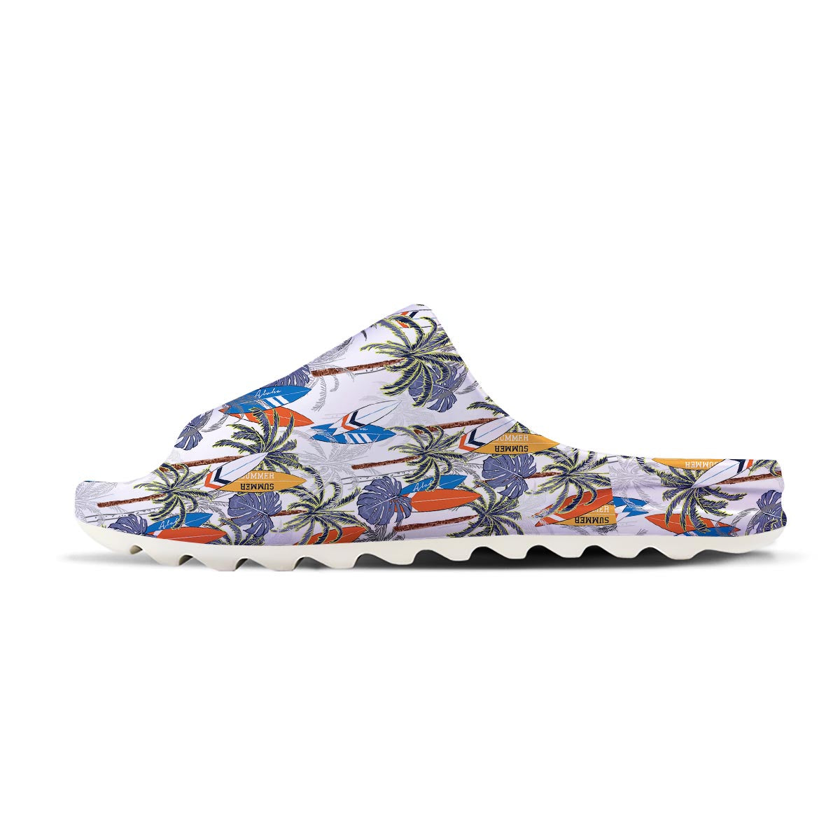 Surfing Summer Print Pattern Sandals-grizzshop