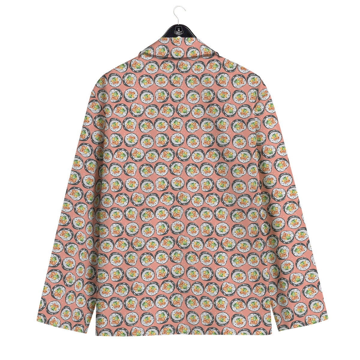 Sushi Colorful Print Pattern Men's Sport Coat-grizzshop