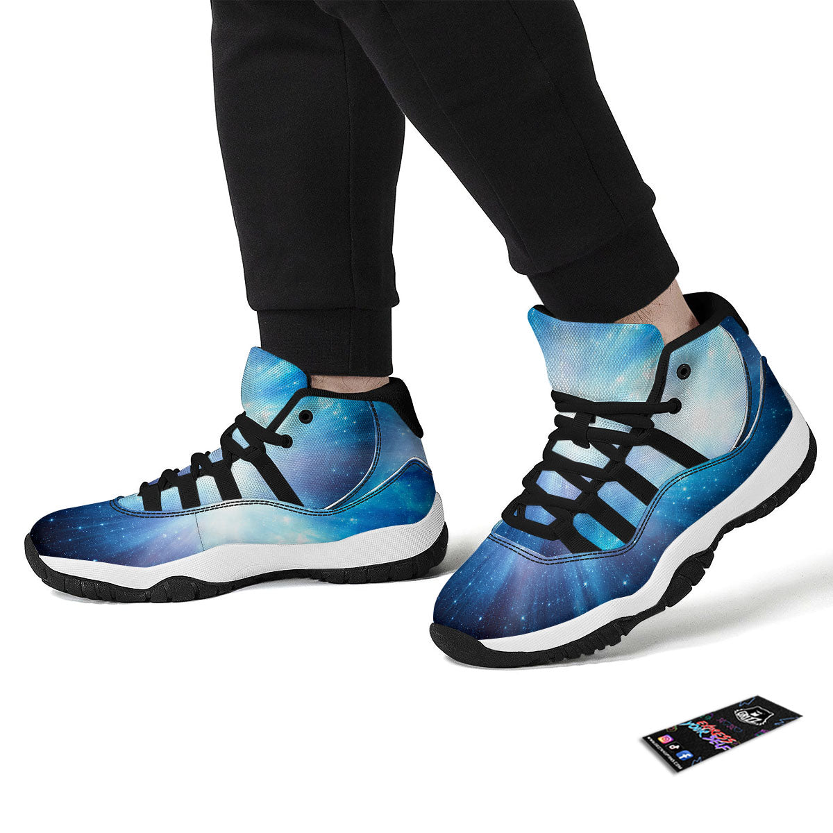 Sushi Doodle Japanese Print Pattern Black Bball Shoes-grizzshop