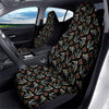 Swallows And Roses Tattoo Print Pattern Car Seat Covers-grizzshop