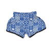 Swedish Print Pattern Muay Thai Boxing Shorts-grizzshop