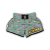 Sweet Cake Pattern Print Muay Thai Boxing Shorts-grizzshop