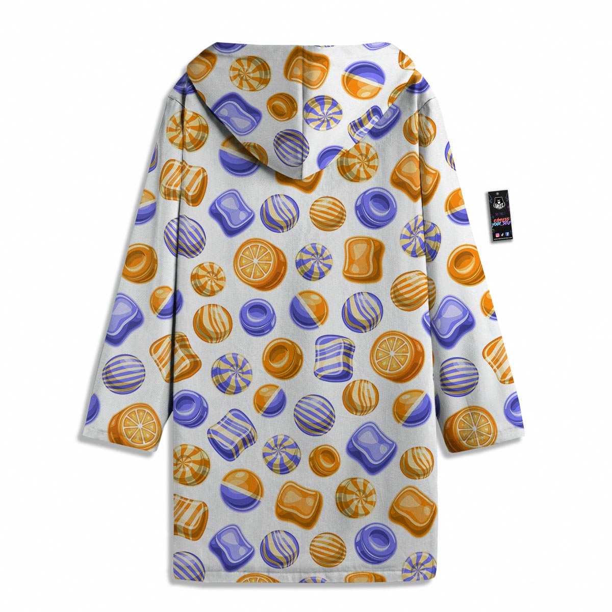 Sweet Gummy Print Pattern Men's Windbreaker Jacket-grizzshop
