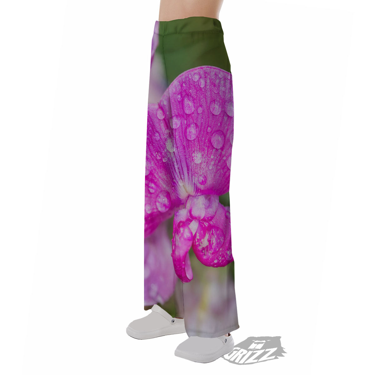 Sweet Pea Purple Print Pajama Pants-grizzshop