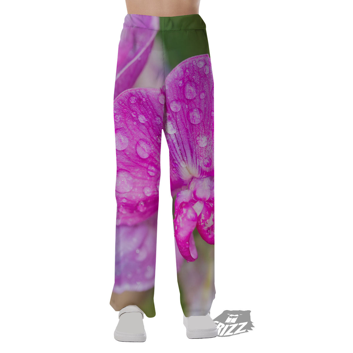 Sweet Pea Purple Print Pajama Pants-grizzshop