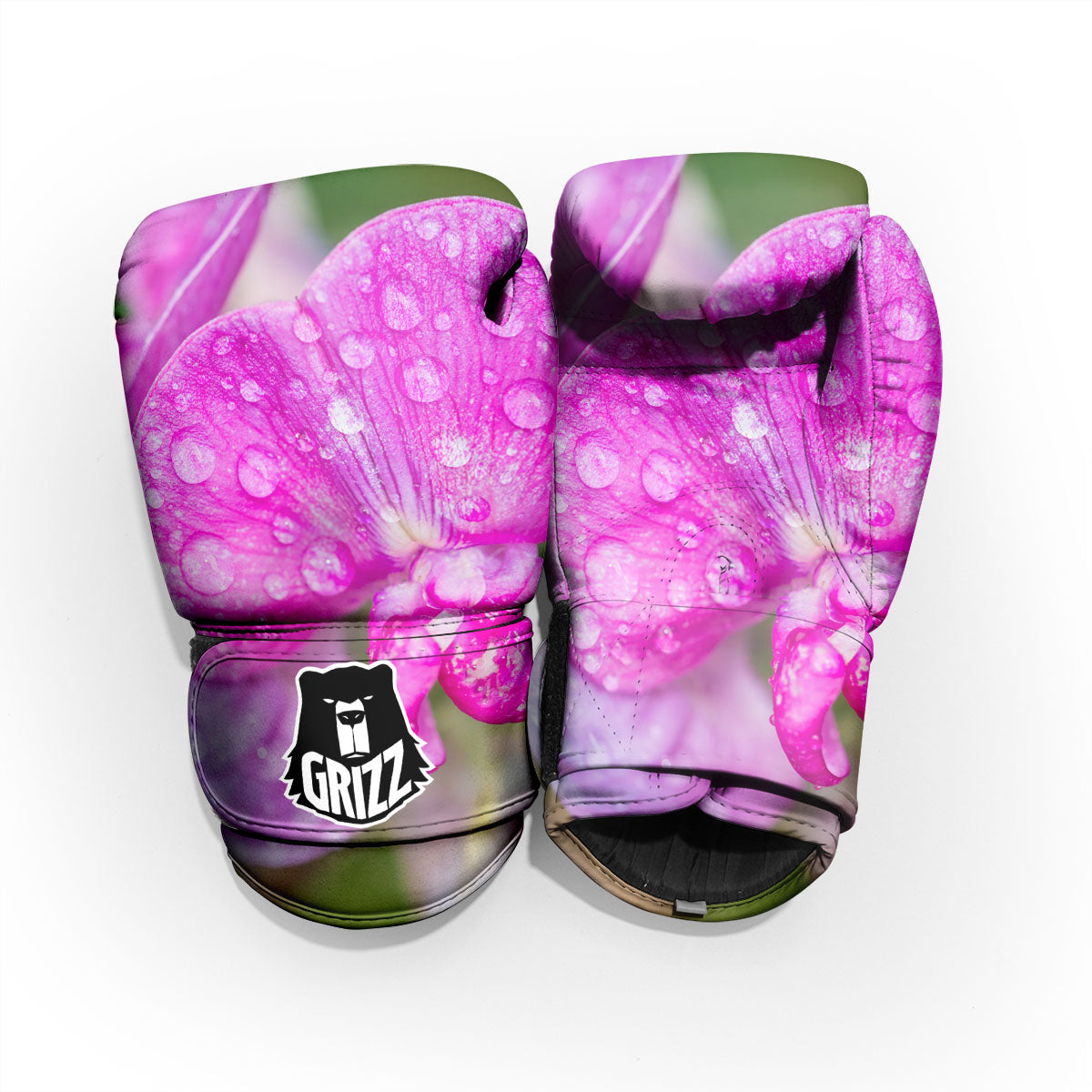 Sweet Pea Purple Print Pro Boxing Glove