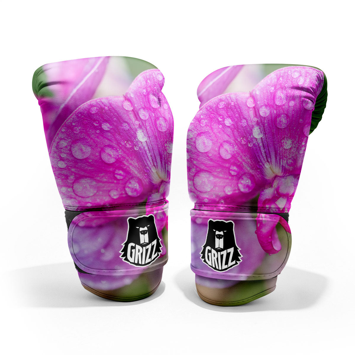 Sweet Pea Purple Print Pro Boxing Glove