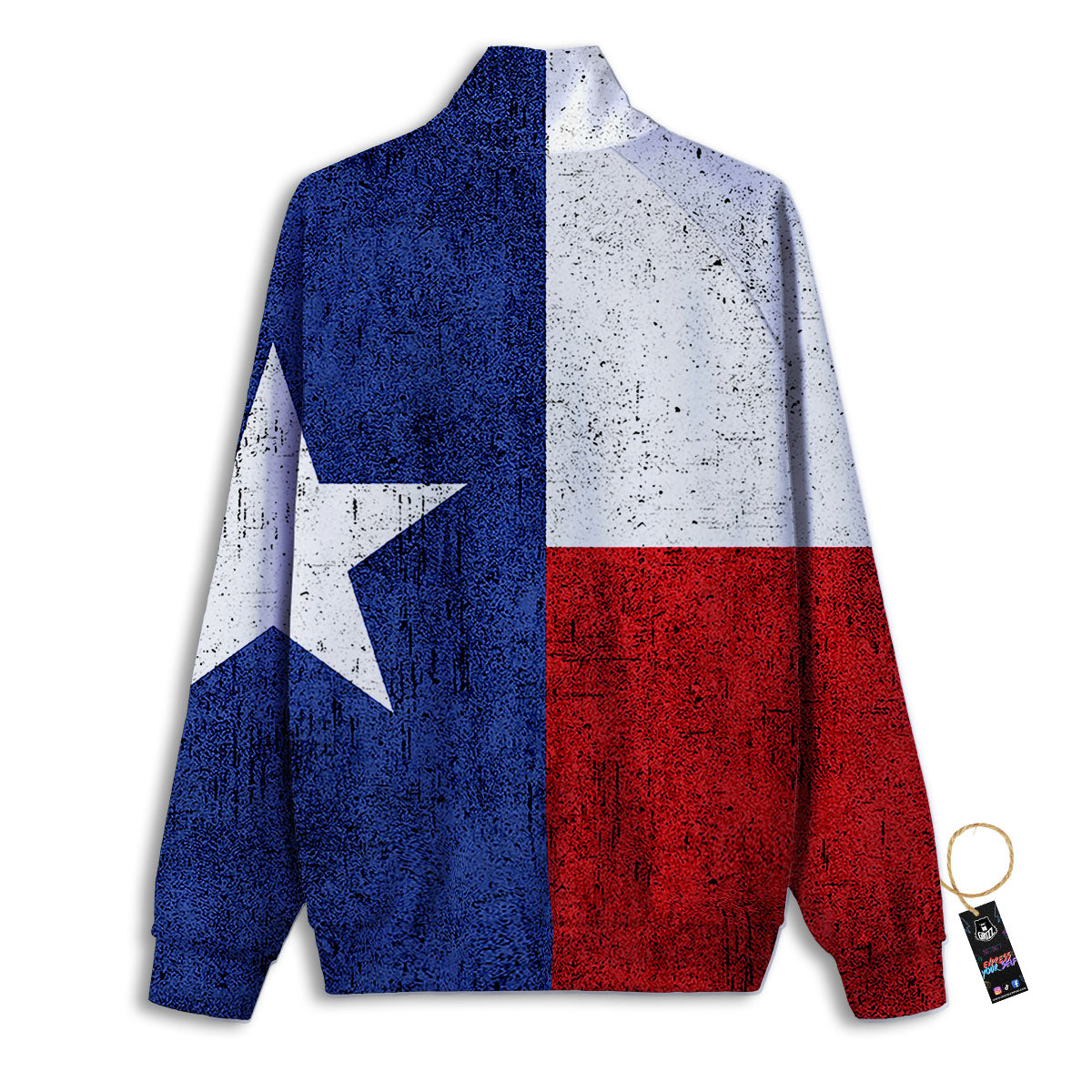 Sweet Pea Purple Print Track Jacket-grizzshop