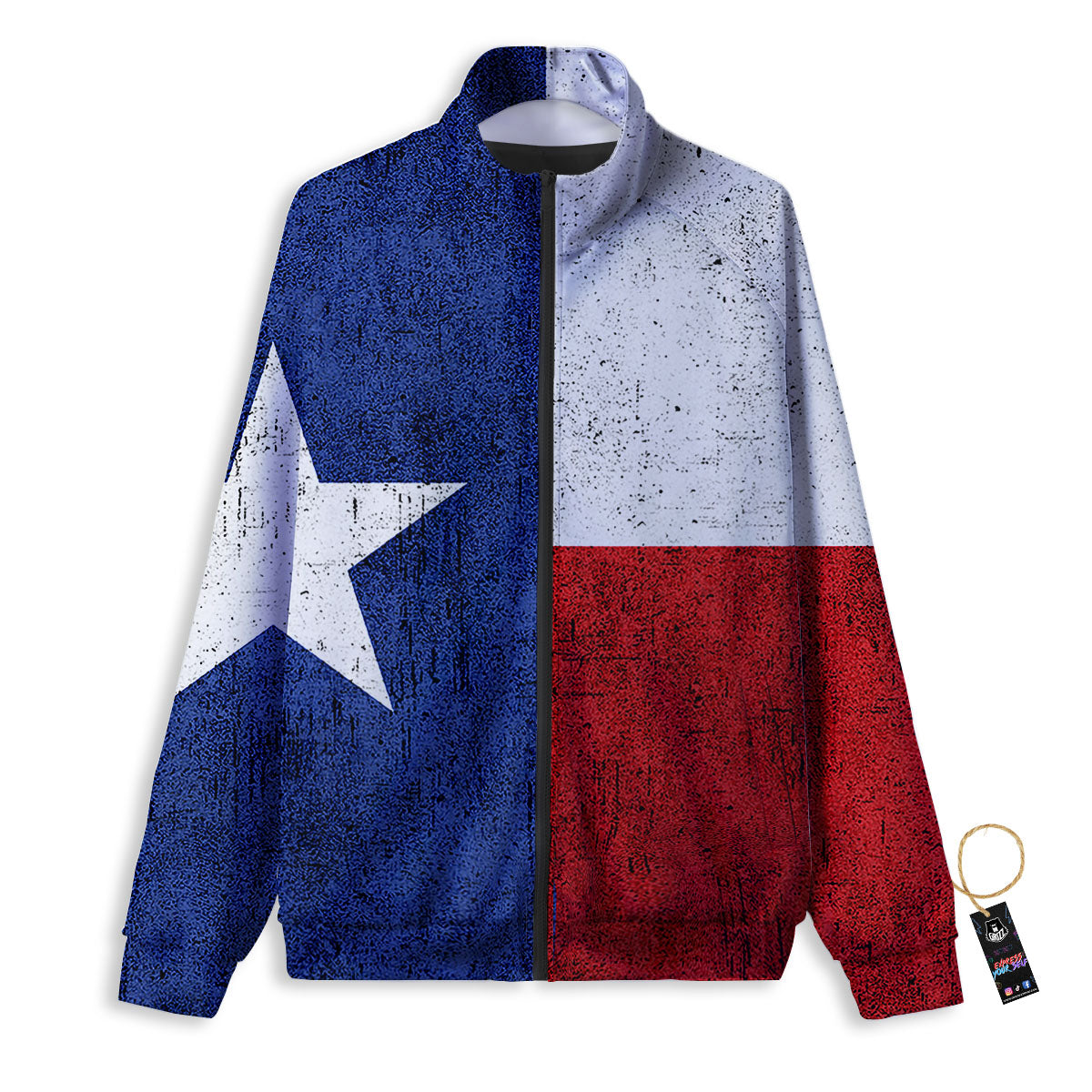 Sweet Pea Purple Print Track Jacket-grizzshop