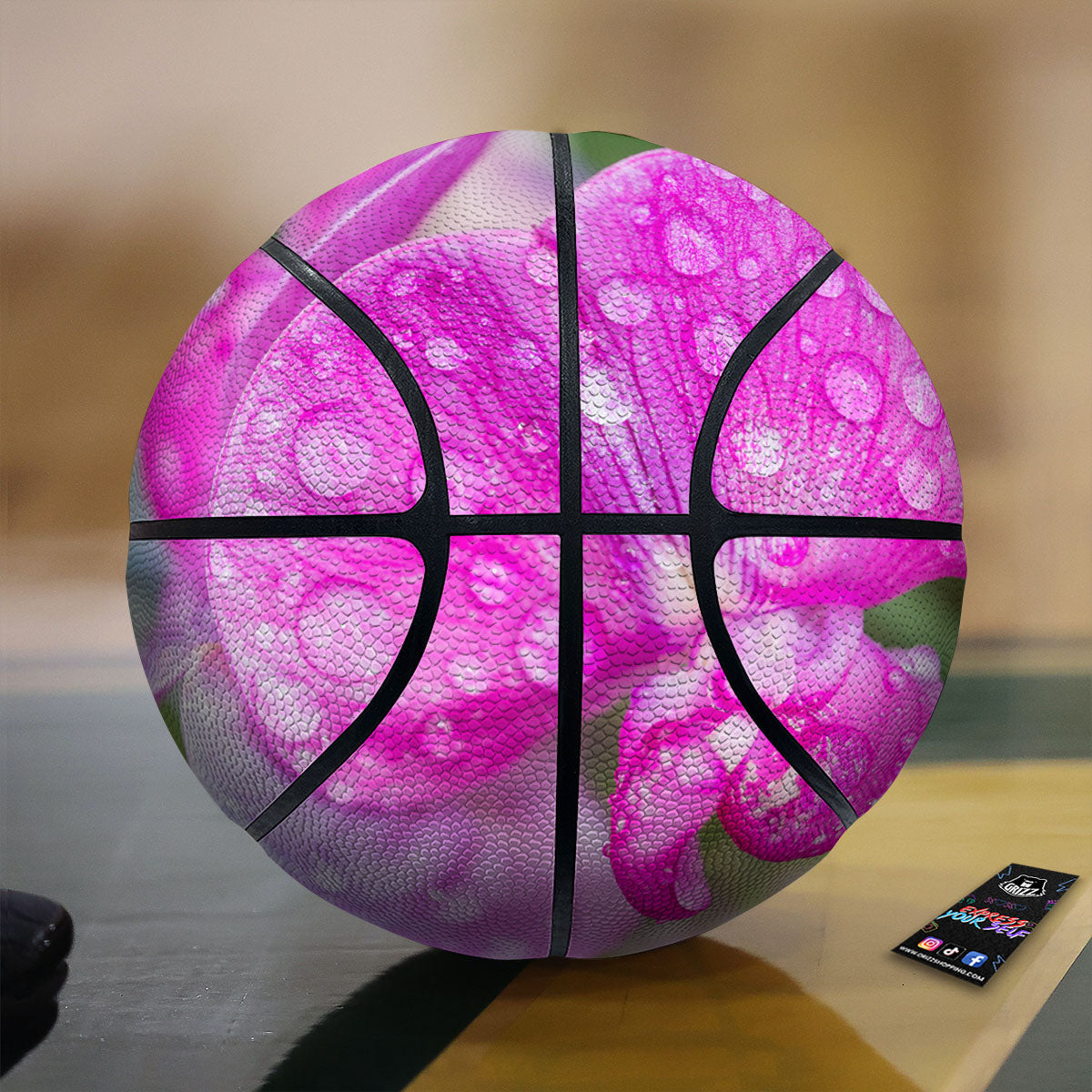 Texas Flag Vintage Print Basketball