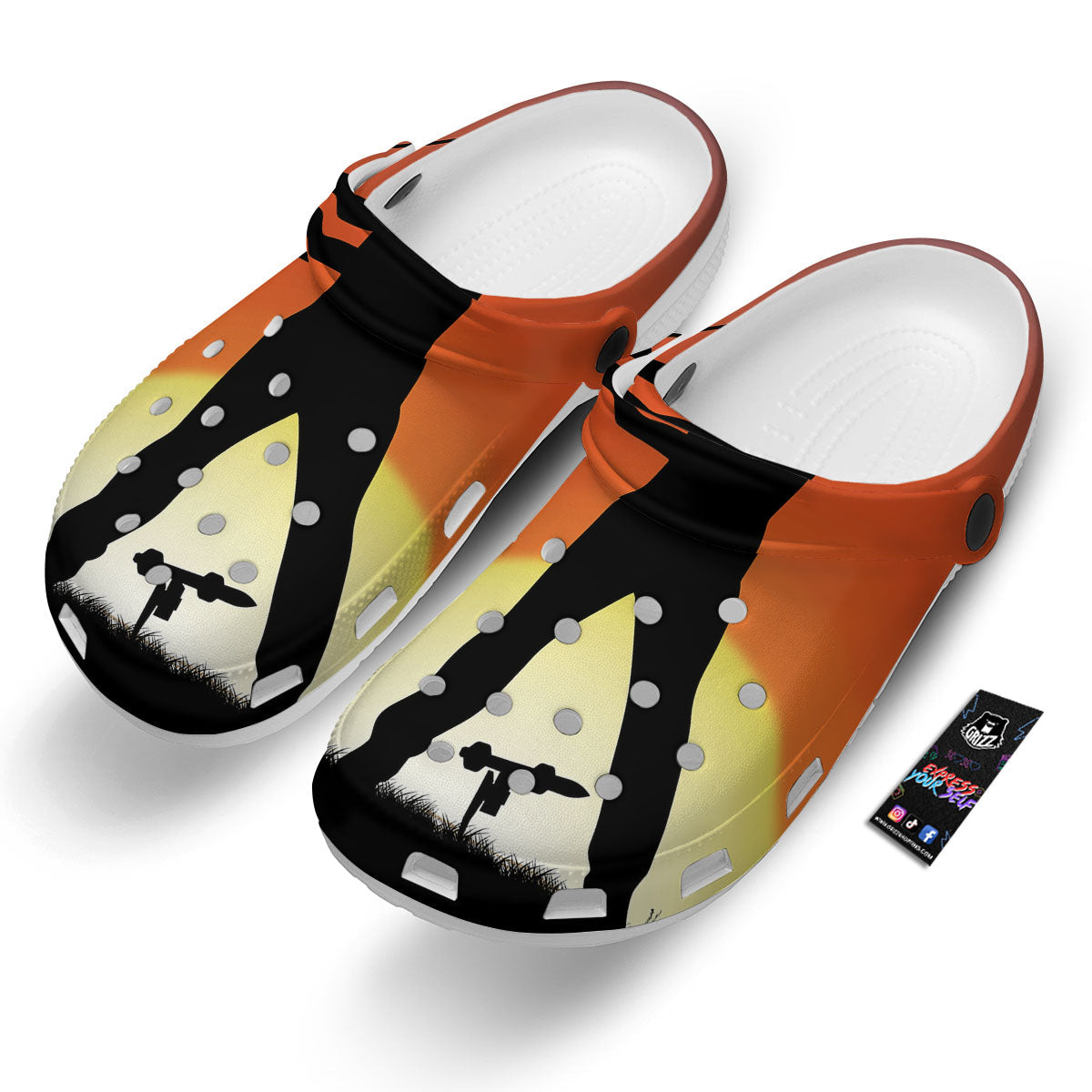 Swing Pro Golf Print Clog-grizzshop