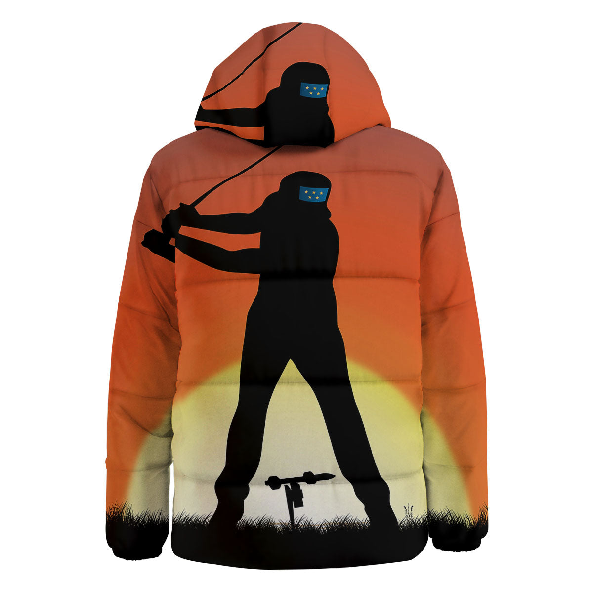 Swing Pro Golf Print Down Jacket-grizzshop