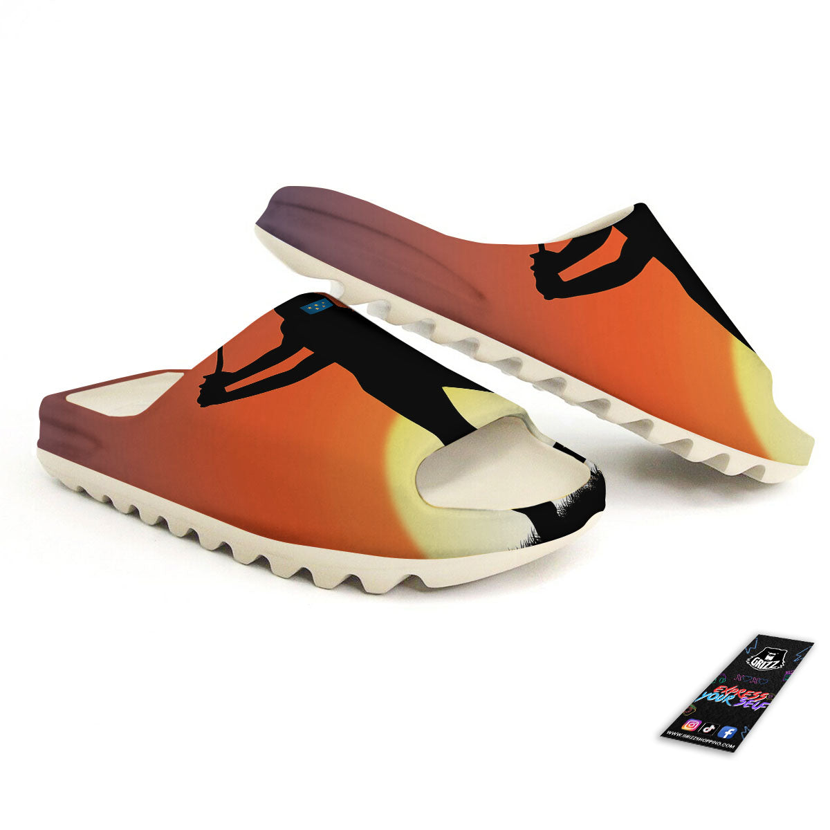 Swing Pro Golf Print Sandals-grizzshop