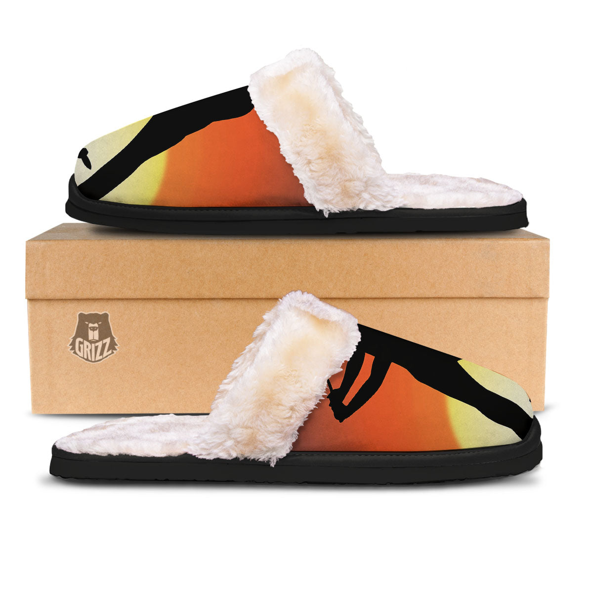 Swing Pro Golf Print Slippers-grizzshop