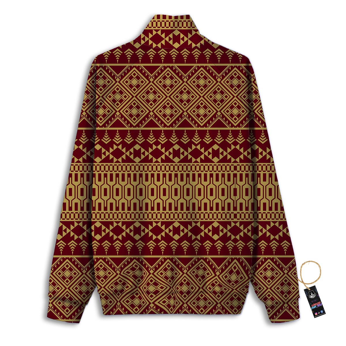Swing Pro Golf Print Track Jacket-grizzshop