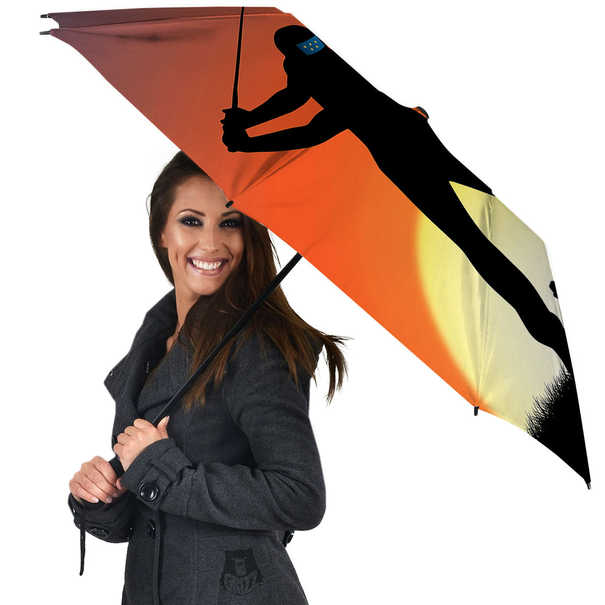 Swing Pro Golf Print Umbrella-grizzshop
