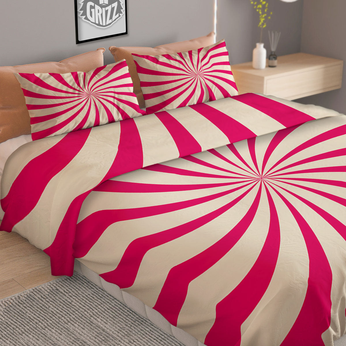 The Great Kanagawa Wave Print Pattern Duvet Cover Bedding Set