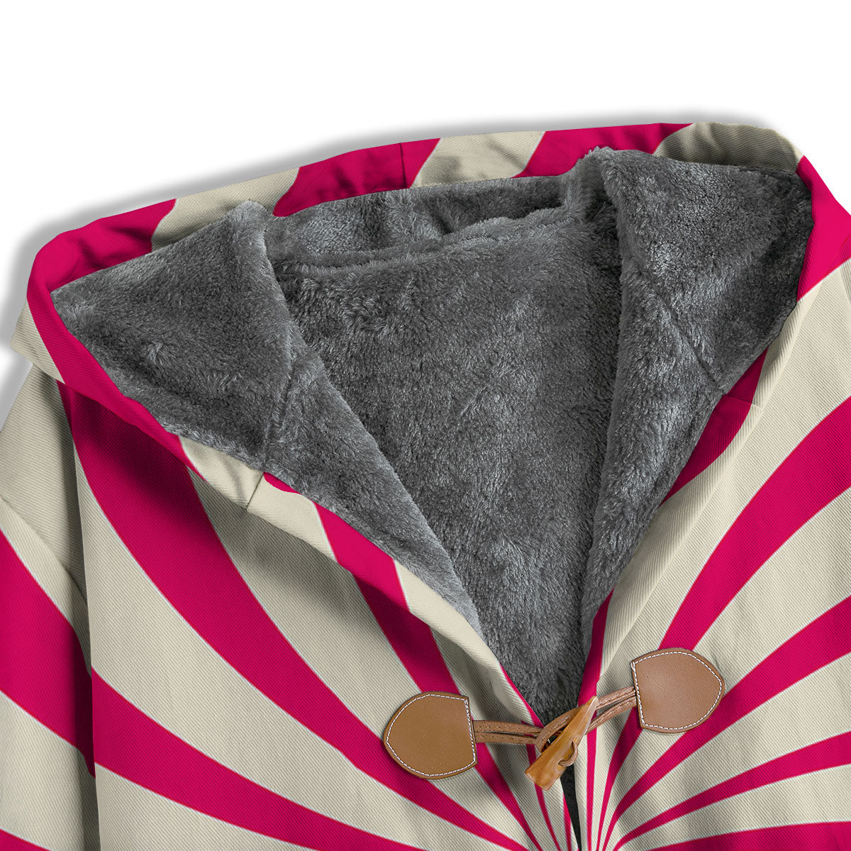 Swirl Candy Pink Print Men's Windbreaker Jacket-grizzshop
