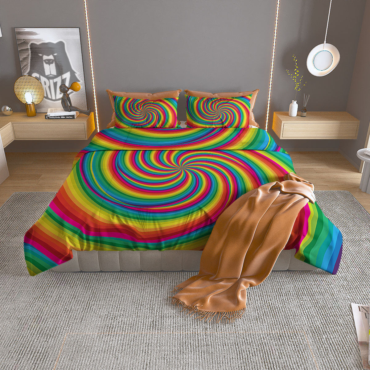 The Theatre Masks Sock And Buskin Duvet Cover Bedding Set