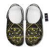 Symbol All Seeing Eye Print Clog-grizzshop