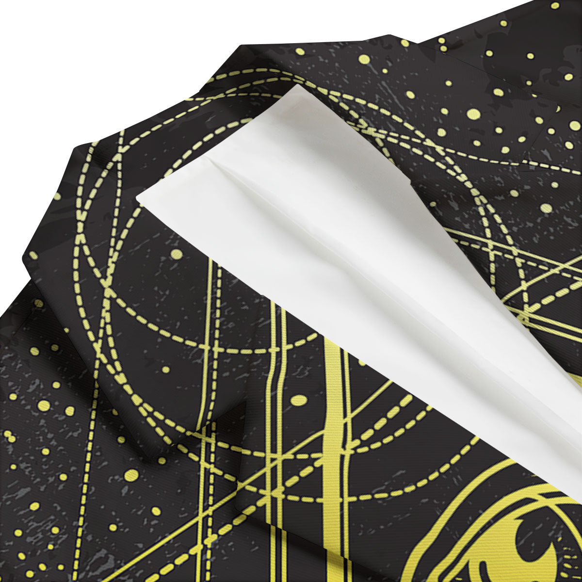 Symbol All Seeing Eye Print Men's Blazer-grizzshop
