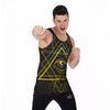 Symbol All Seeing Eye Print Men's Tank Top-grizzshop