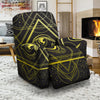 Symbol All Seeing Eye Print Recliner Slipcover-grizzshop