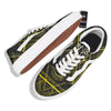 Symbol All Seeing Eye Print Skate Shoes-grizzshop