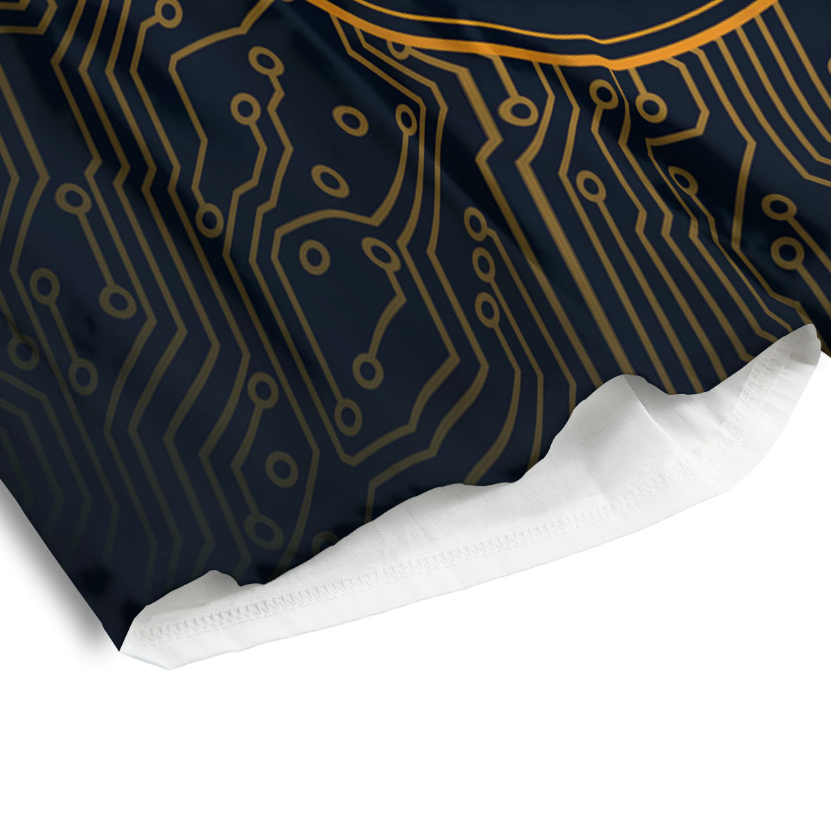 Symbol Bitcoin Crypto Print Men's Athletic Shorts