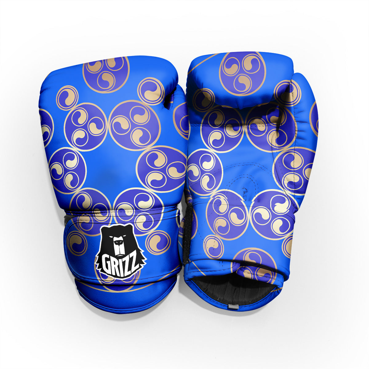 Symbol Blue Celtic Print Pro Boxing Glove