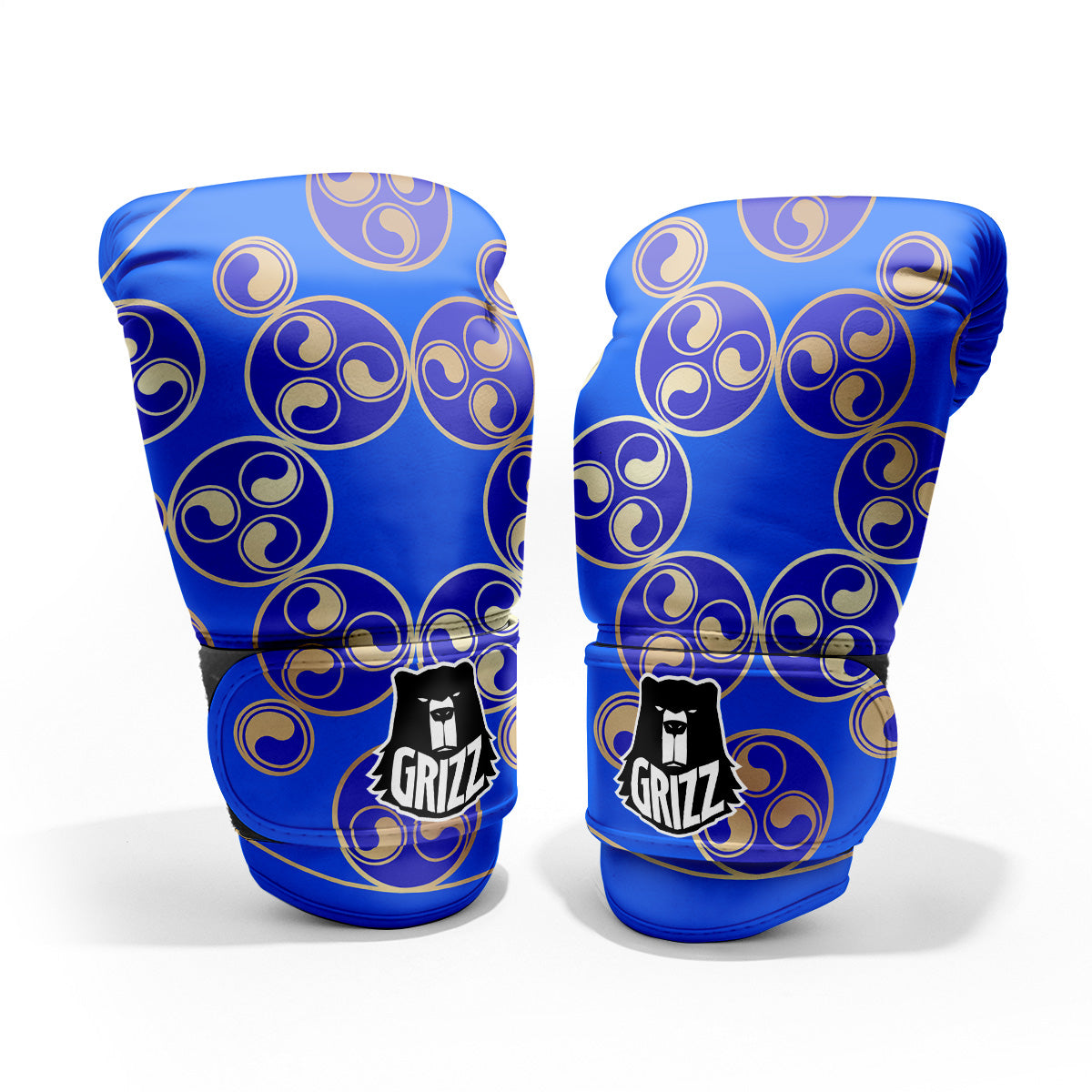 Symbol Blue Celtic Print Pro Boxing Glove