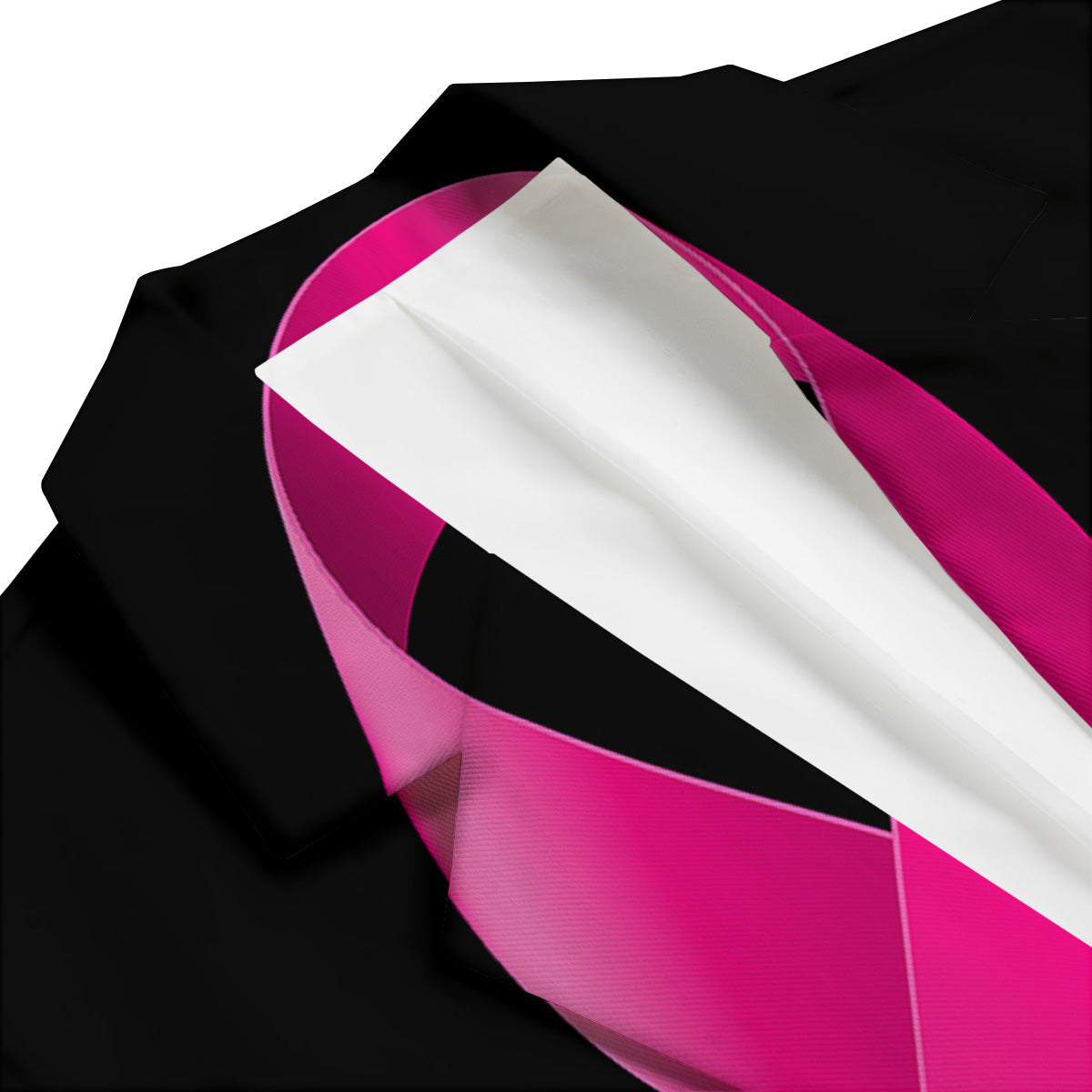 Symbol Breast Cancer Awareness Print Men's Blazer-grizzshop