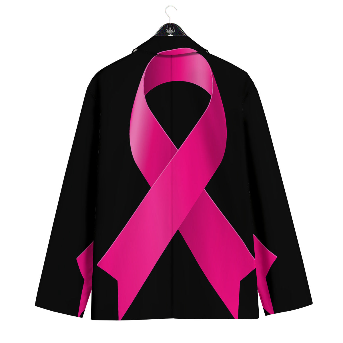 Symbol Breast Cancer Awareness Print Men's Sport Coat-grizzshop