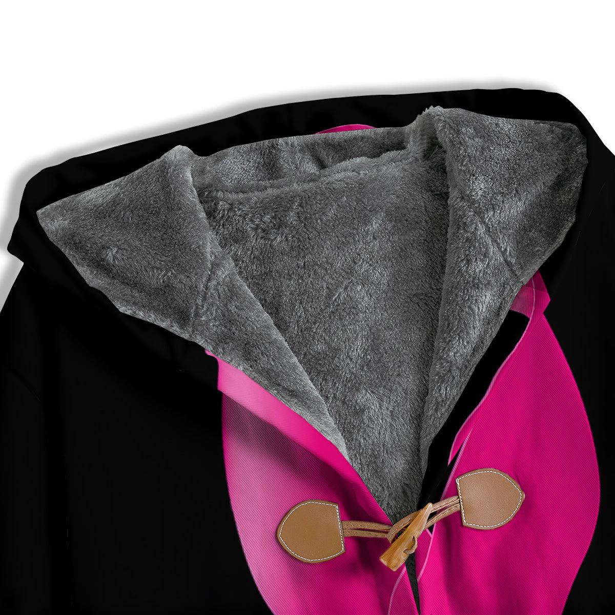 Symbol Breast Cancer Awareness Print Men's Windbreaker Jacket-grizzshop