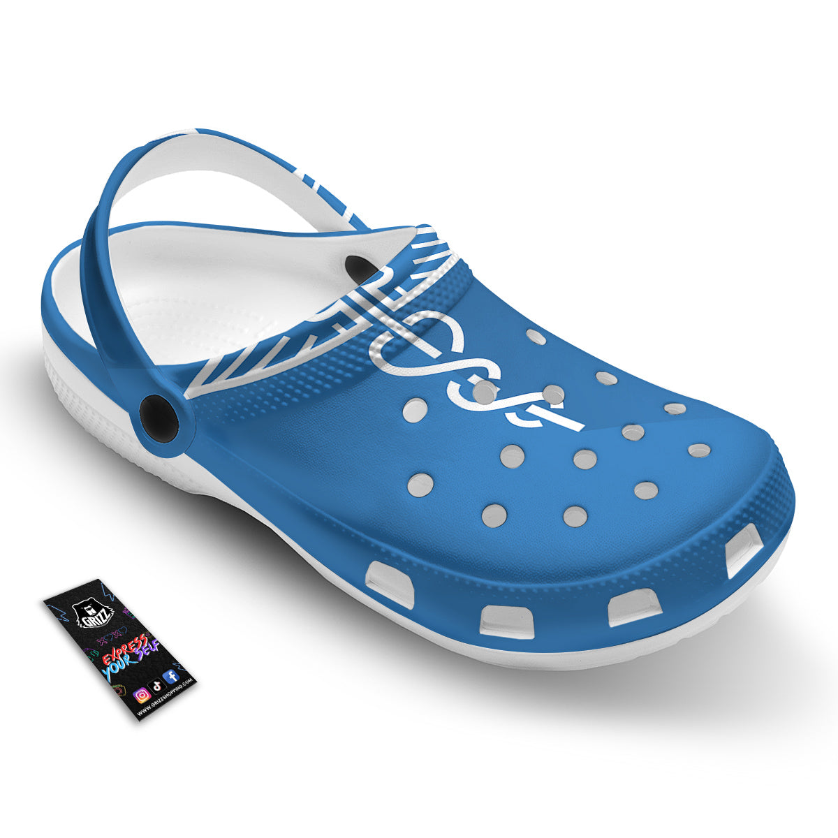 Symbol Caduceus Print Clog-grizzshop