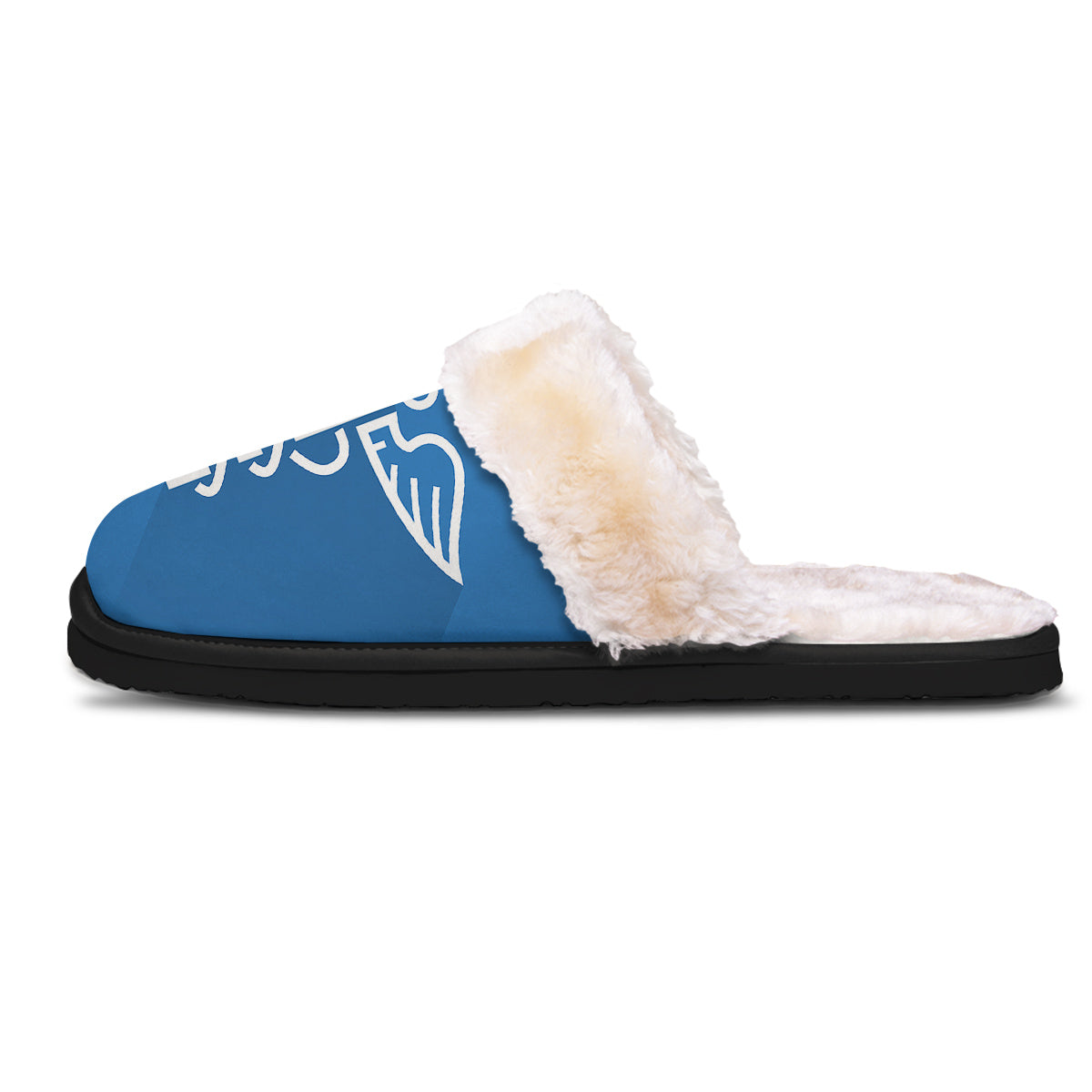 Symbol Caduceus Print Slippers-grizzshop