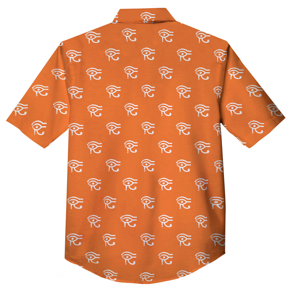 Symbol Eye Of Horus Pattern Button Up Shirt-grizzshop