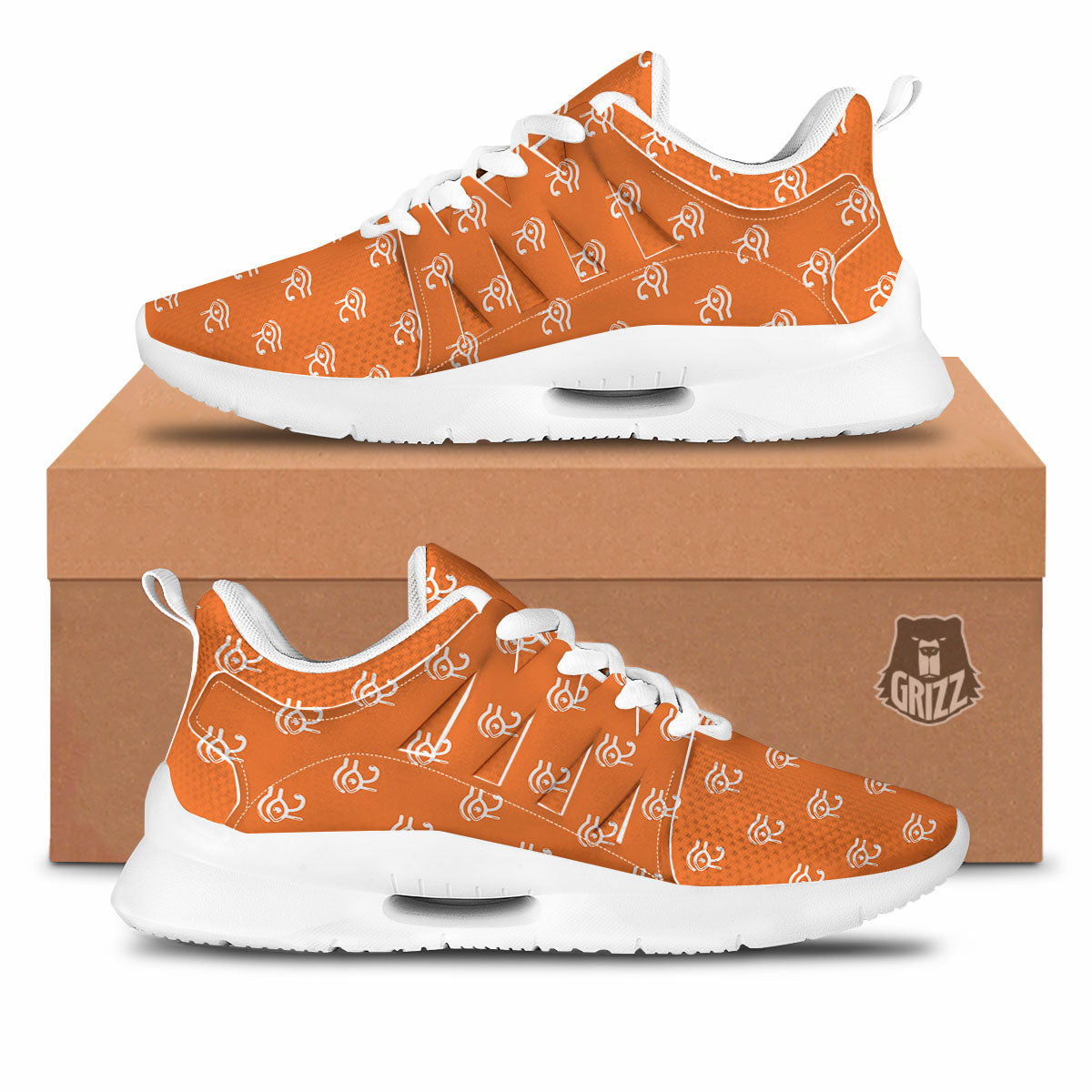 Symbol Eye Of Horus Pattern Tennis Shoes-grizzshop