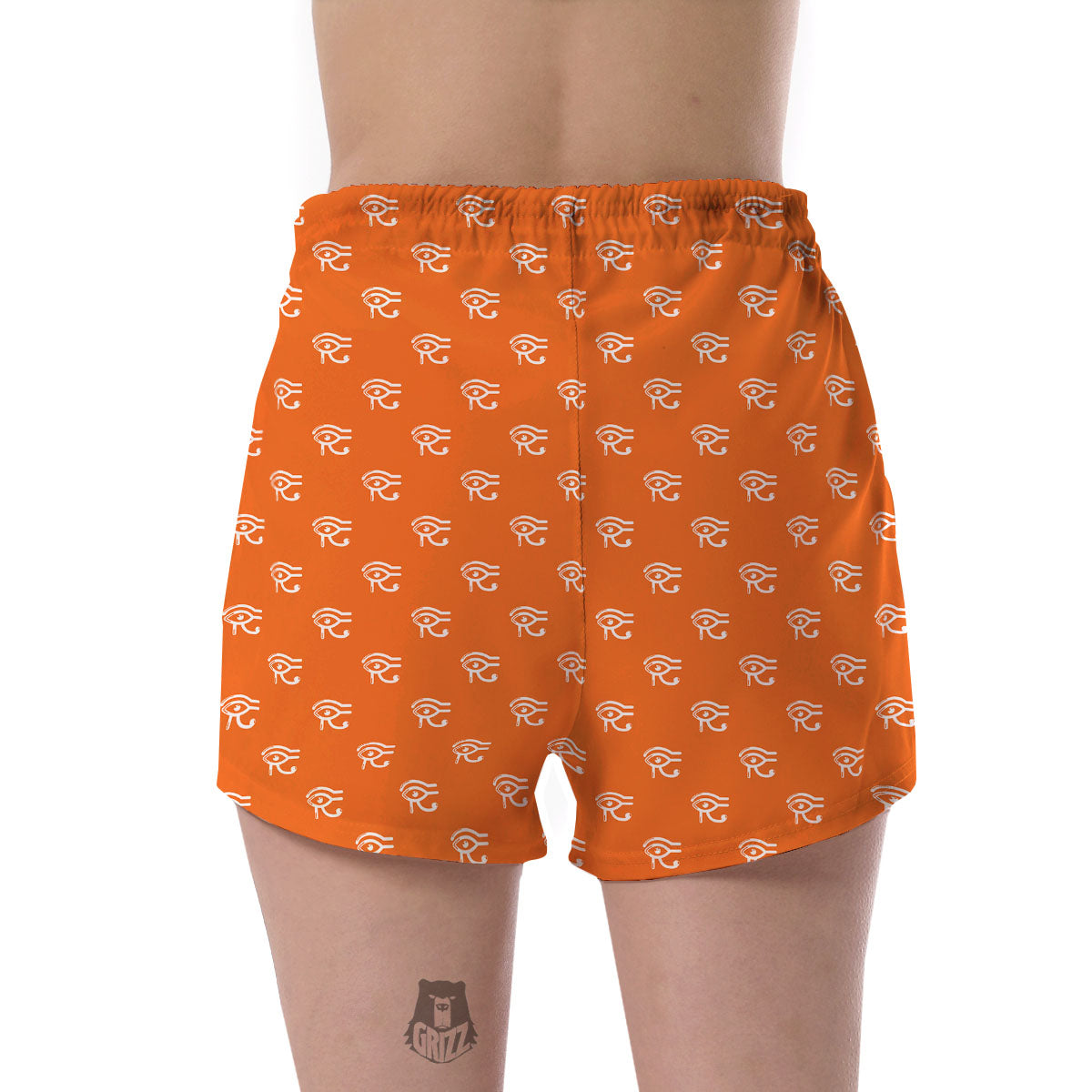 Symbol Eye Of Horus Pattern Women's Shorts-grizzshop