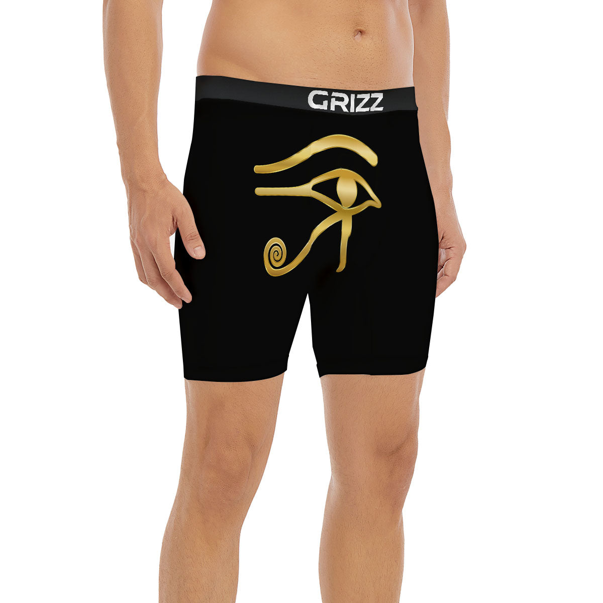 Symbol Eye Of Horus Print Boxer Briefs-grizzshop