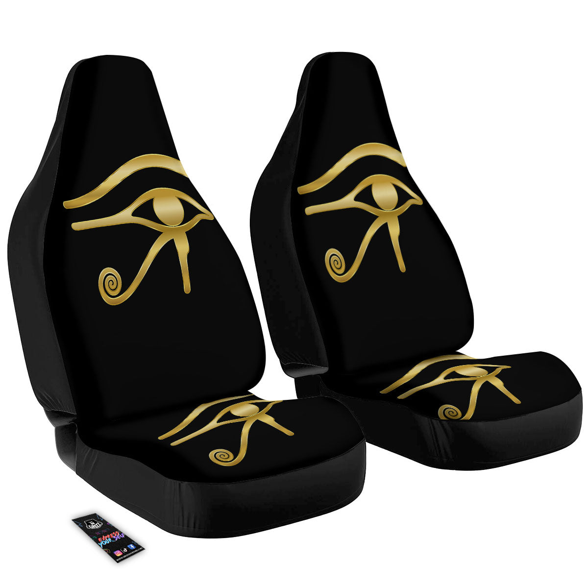 Symbol Eye Of Horus Print Car Seat Covers-grizzshop