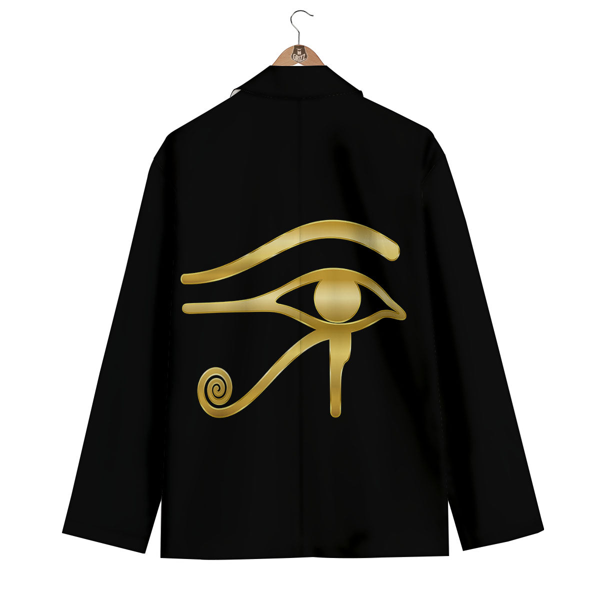 Symbol Eye Of Horus Print Men's Blazer-grizzshop