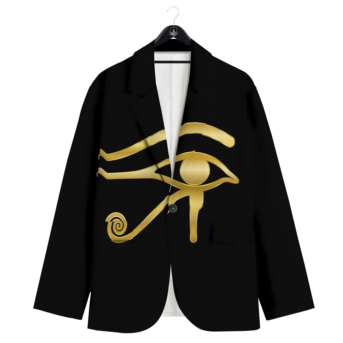 Symbol Eye Of Horus Print Men's Sport Coat-grizzshop