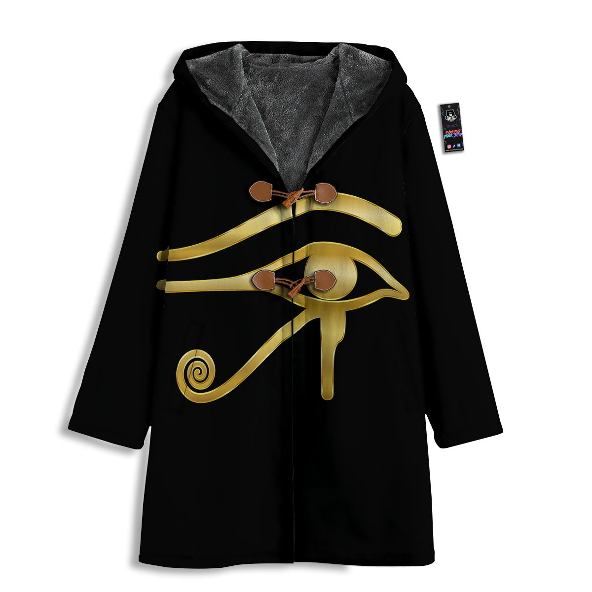 Symbol Eye Of Horus Print Men's Windbreaker Jacket-grizzshop
